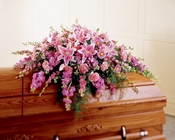 Peaceful Passage Casket Spray